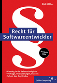 Cover von Recht für Softwareentwickler