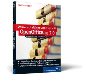 Cover von Wissenschaftliche Arbeiten mit OpenOffice.org 2.0