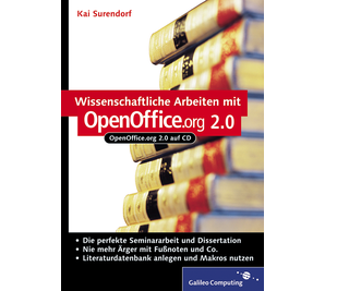 Cover von Wissenschaftliche Arbeiten mit OpenOffice.org 2.0