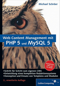 Cover von Web Content Management mit PHP 5 und MySQL 5