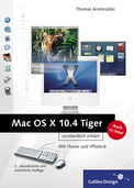 Cover von Mac OS X 10.4 Tiger