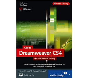 Cover von Adobe Dreamweaver CS4