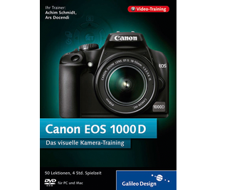 Cover von Canon EOS 1000D. Das visuelle Kamera-Training