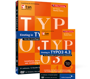 Cover von Einstieg in TYPO3 4.3