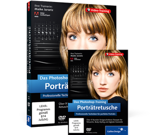 Cover von Das Photoshop-Training: Porträtretusche
