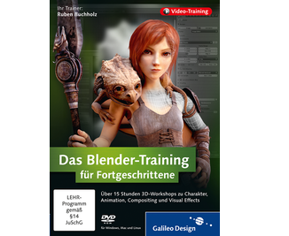 Cover von Das Blender-Training für Fortgeschrittene
