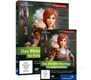 Cover von Das Blender-Training für Fortgeschrittene