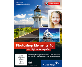 Cover von Photoshop Elements 10 für digitale Fotografie