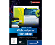 Cover von Webdesign mit Photoshop