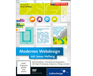 Cover von Modernes Webdesign mit Jonas Hellwig