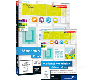 Cover von Modernes Webdesign mit Jonas Hellwig