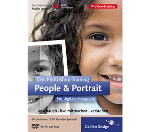 Cover von Das Photoshop-Training: People & Portrait