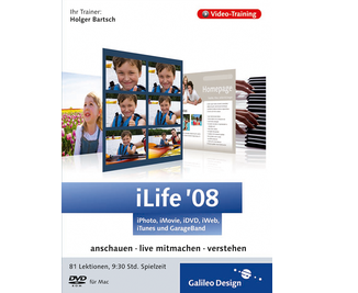 Cover von iLife ’08: iPhoto, iMovie, iDVD, GarageBand, iWeb und iTunes