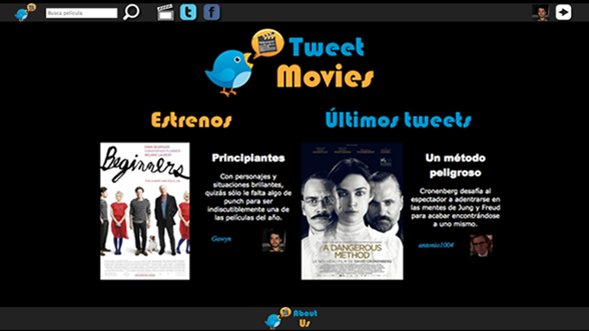 The cover of TweetMovies