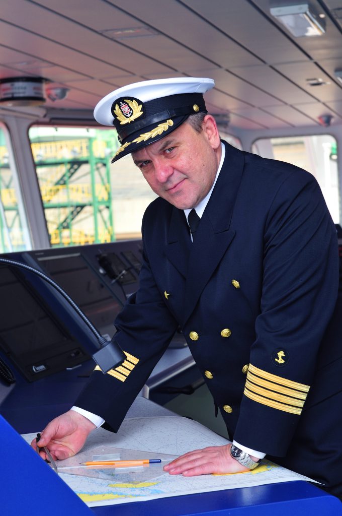 Cruise ship captain Cruise ship captain