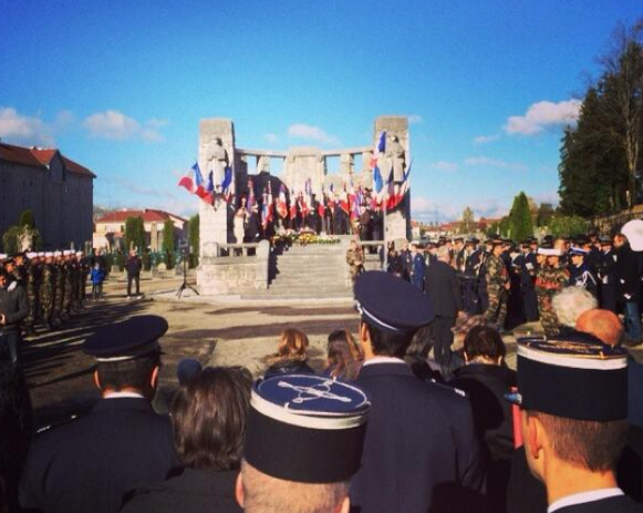 Pontarlier, 11 novembre, Légion étrangère