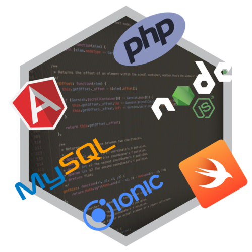 Web Development platforms MySQL, NodeJS, Angular, PHP, Ionic