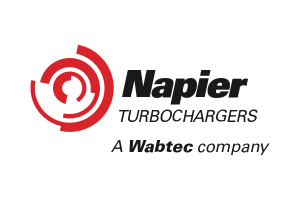 Napier turbochargers Wabtec company logo logo