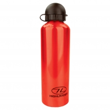 Highlander Medium Aluminium Sport Bottle "Red"