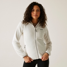 Regatta Women's Endra Hooded Fleece "Stone White"
