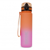 Regatta 0.6 Litre Tritan Flip Lid Bottle "Pink Orange"