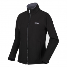 Regatta Women's Connie V Softshell Walking Jacket "Black"