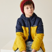 Regatta Kids' Lofthouse Insulated Jacket "Navy/Gold Flake"