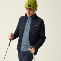 Regatta Men's Cyrus Hybrid Jacket "Navy Dusky Blue"