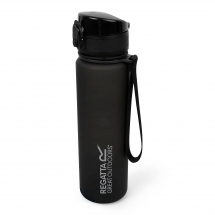 Regatta 0.6 Litre Tritan Flip Lid Bottle "Black"