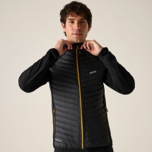 Regatta Men's Andreson Hybrid Jacket "Ash Black Sunset"
