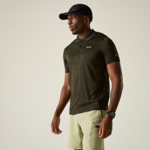 Regatta Men's Remex II Jersey Polo Shirt "Dark Khaki Green"