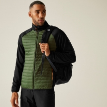 Regatta Men's Clumber Hybrid Jacket "Dark Khaki"