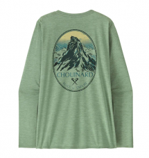 Patagonia Women's Long-Sleeved Capilene® Cool Daily Graphic Shirt "Chouniard"