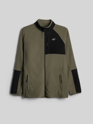 4F Men's Regular Fleece with Stand-Up Collar 