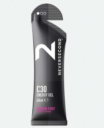Neversecond C30 Passion Fruit Energy Gel 60ml