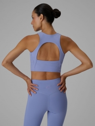 4F Women's Quick-Drying Yoga Crop Top ¨Blue¨