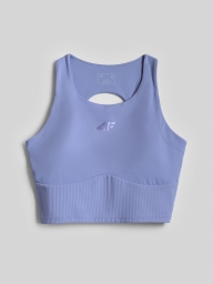 4F Women's Quick-Drying Yoga Crop Top ¨Blue¨