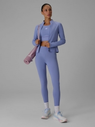 4F Women's Slim Quick-Drying Yoga Sweatshirt ¨Blue¨
