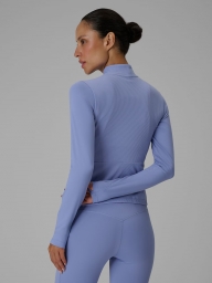 4F Women's Slim Quick-Drying Yoga Sweatshirt ¨Blue¨