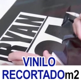 Vinilo recortado x Metro Cuadrado. Para rotulación