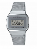CASIO MALLA MILANESA PLATA