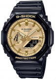 G-SHOCK NEGRO Y DORADO BRILLO