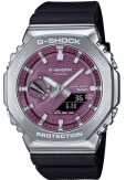 G-SHOCK CAJA ACERO FONDO ROSA