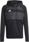 ADIDAS JN9466 TIRO  SUDADERA NEGRA CON GORRO