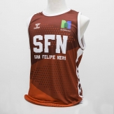 CAMISETA BALONCESTO ROJA