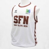 CAMISETA BALONCESTO BLANCA