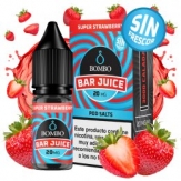 Super Strawberry Sin Frescor 10ml - Bombo Bar Juice