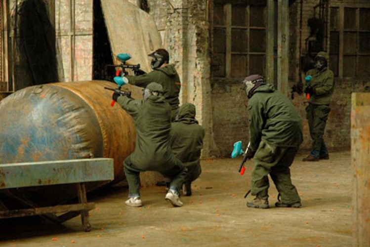 Enterrement de Vie de Garçon à Bruxelles - Paintball