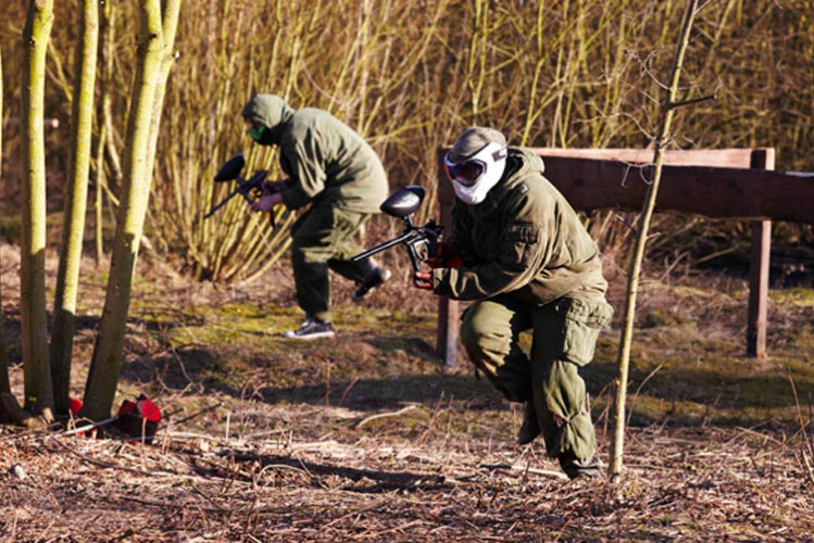 Enterrement de Vie de Garçon à Bruxelles - Paintball