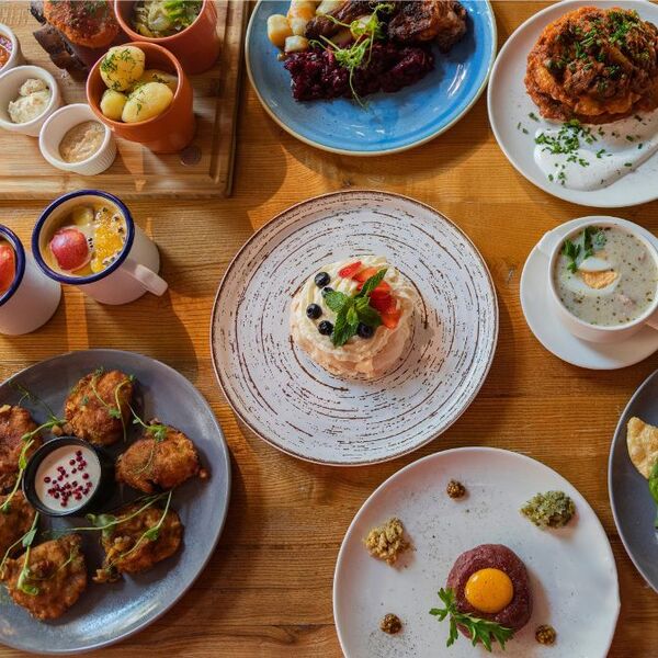 Dégustation de plats polonais pour mon EVG à Varsovie!